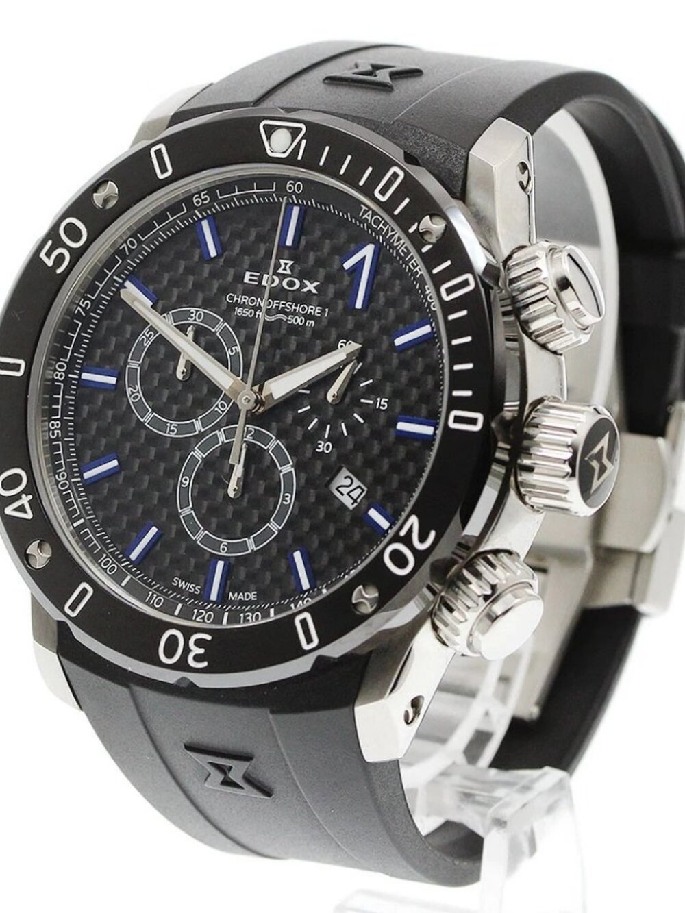 EDOX Chrono Offshore 1 10221 Chronograph Date Quartz Men's Watch_945003